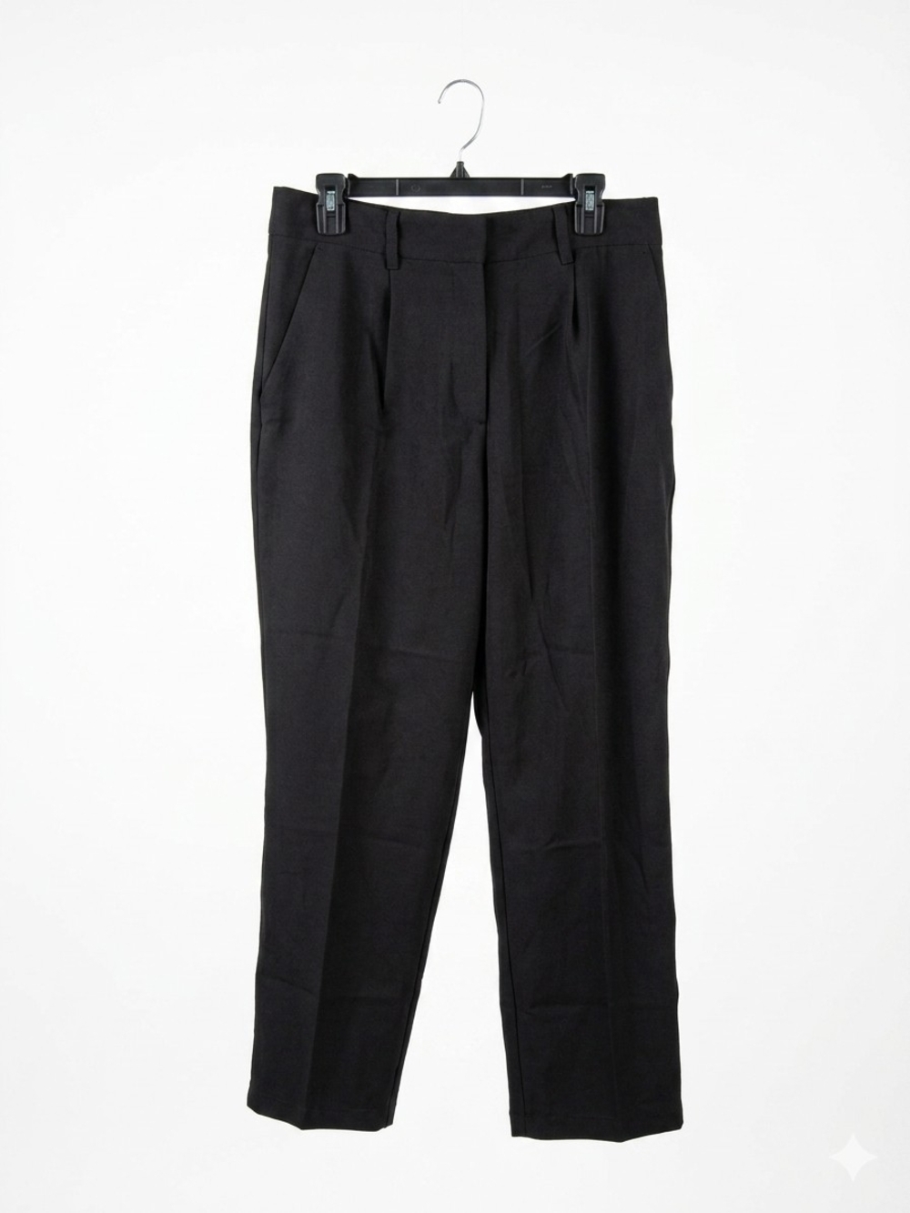 32 Degrees Black Women's Straight Leg Dress Pants
